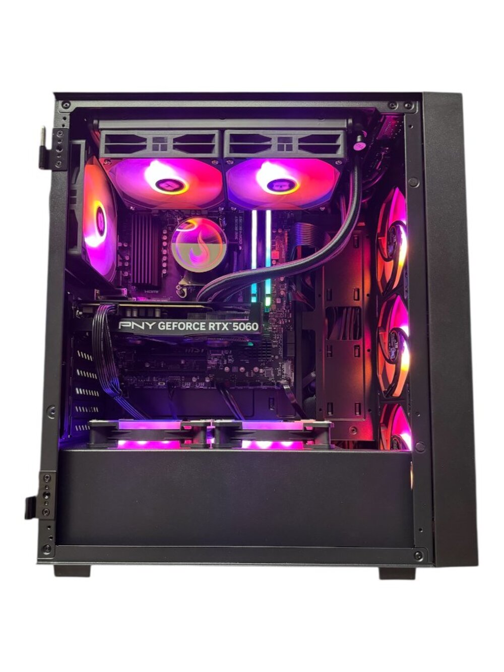 Custom Gaming PC AMD Ryzen 5| RTX 5060 8GB| 32GB DDR4| 2TB HDD+NVMe| WiFi & BT - Picture 4 of 16